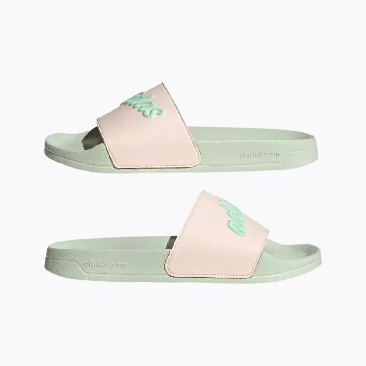 Adidas Adilette Shower Women Sportswear Slide -Wonder Quartz/Pulse Mint/Linen Green