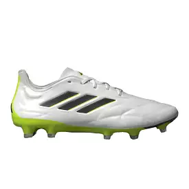 Adidas Copa Pure II.1 FG Football Boots (White/Black/Lucid Lemon)