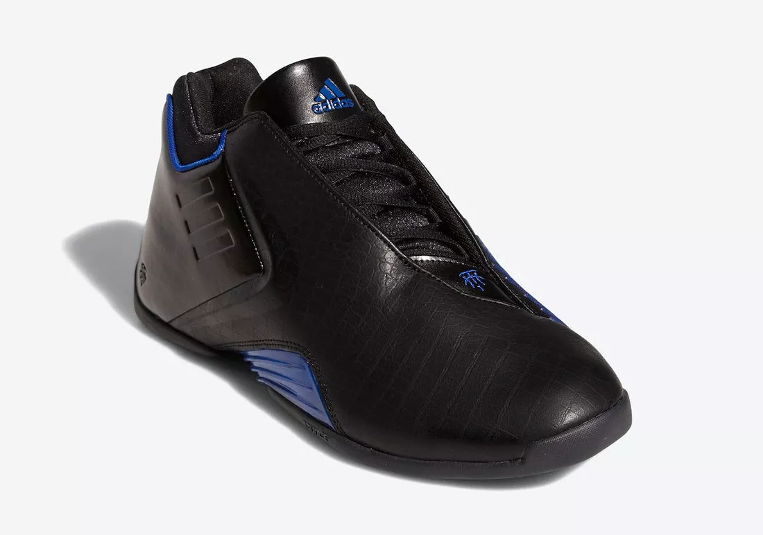 Adidas T-Mac 3 Restomod Basketball Shoes - Black / Royal Blue