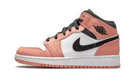 Air Jordan 1 Mid Pink Quartz (GS)