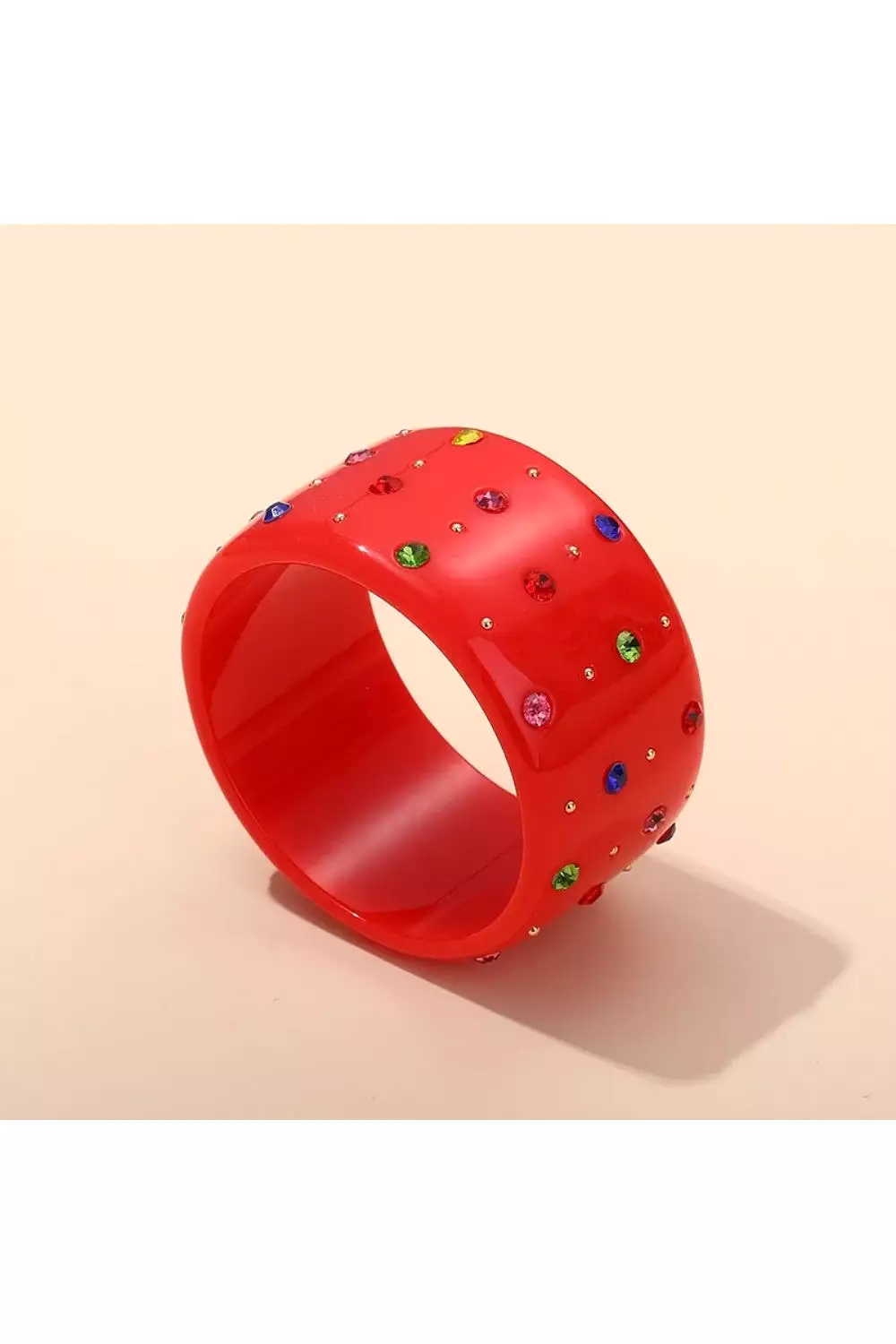 AS SWEET AS CANDY LARGE BANGLE RED