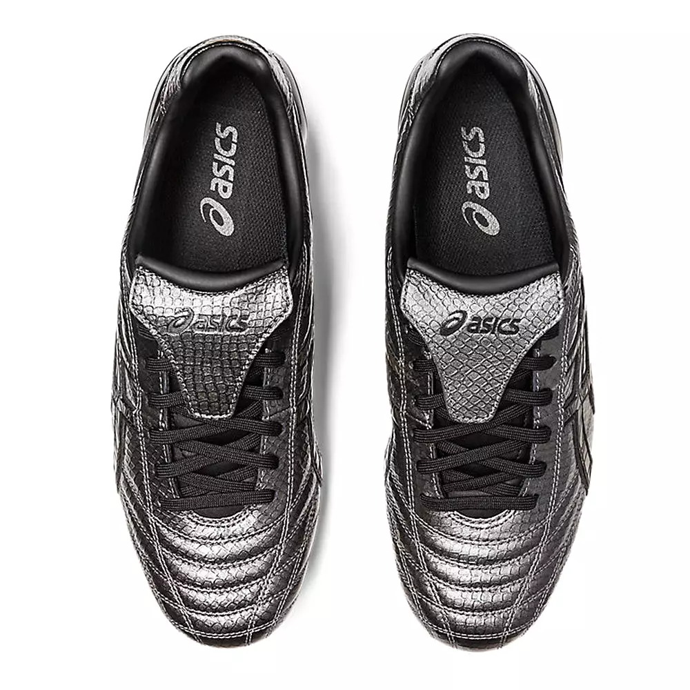 Asics Lethal Testimonial IT FG Football Boots (Gunmetal/Gunmetal)