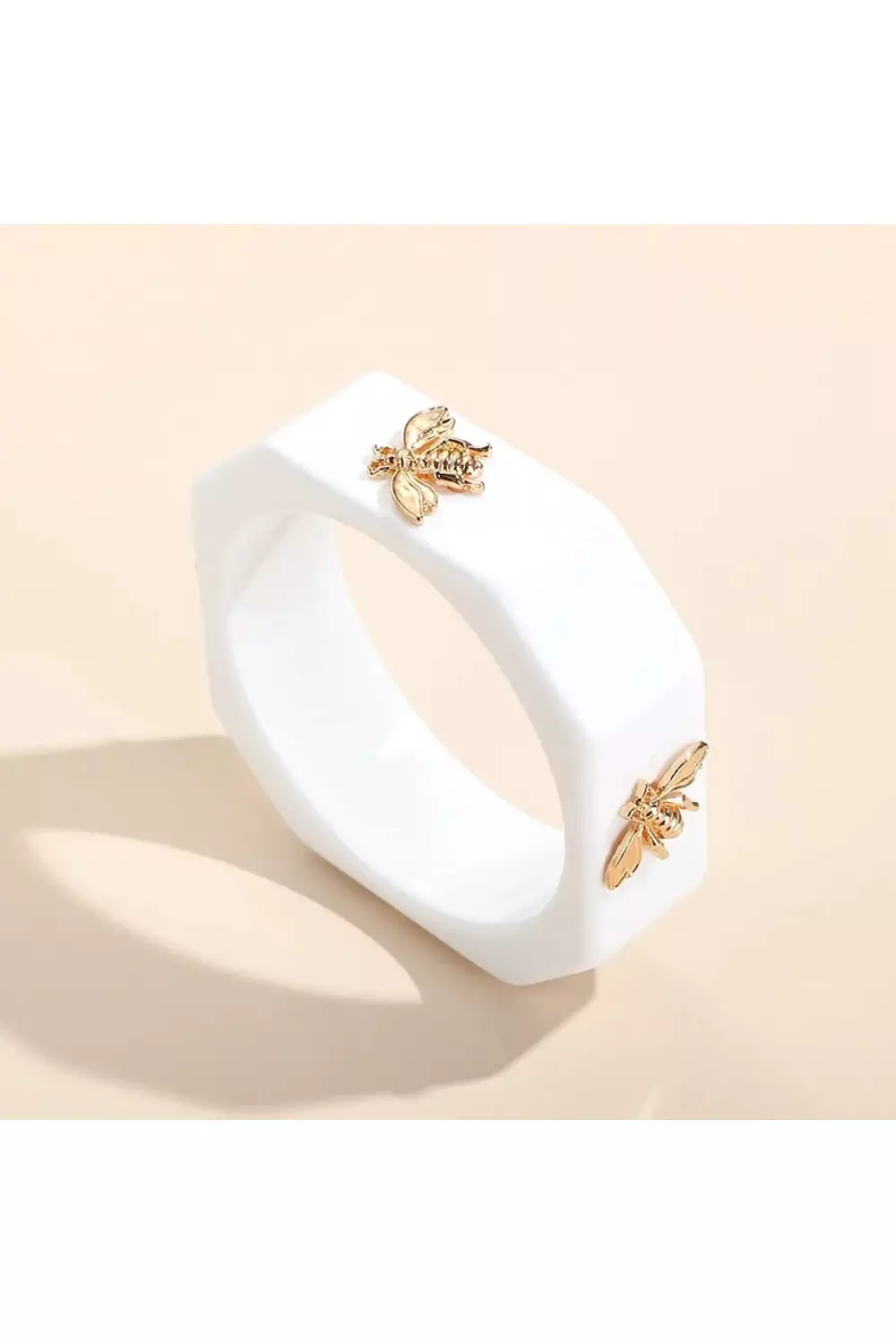 BEES KNEES BANGLE WHITE