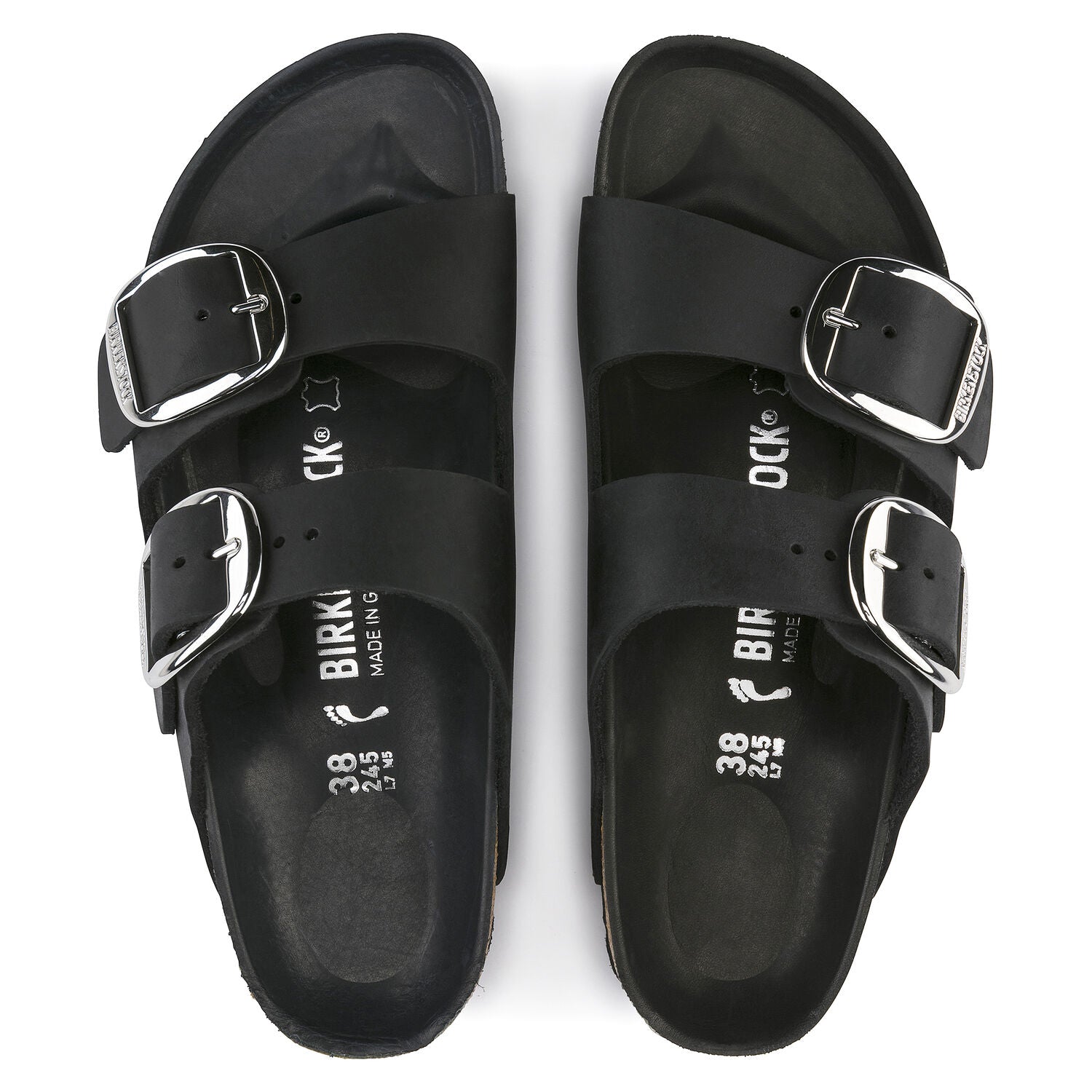       Birkenstock Arizona Black Big Buckel