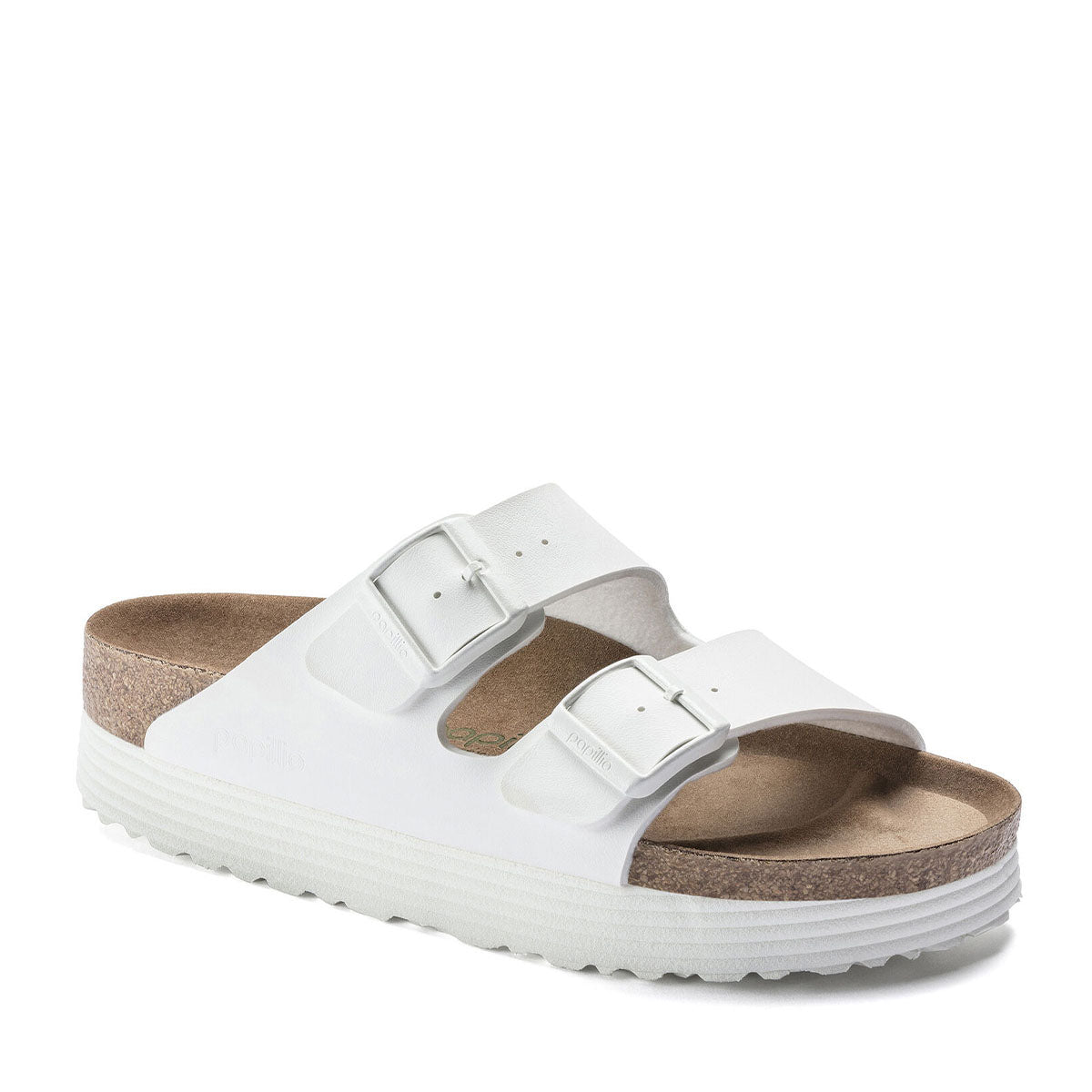 Birkenstock Arizona Grooved White VEG    