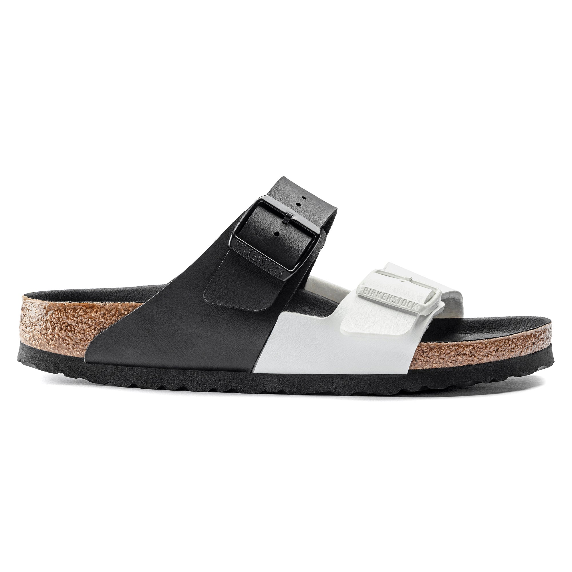        Birkenstock Arizona Split Black White