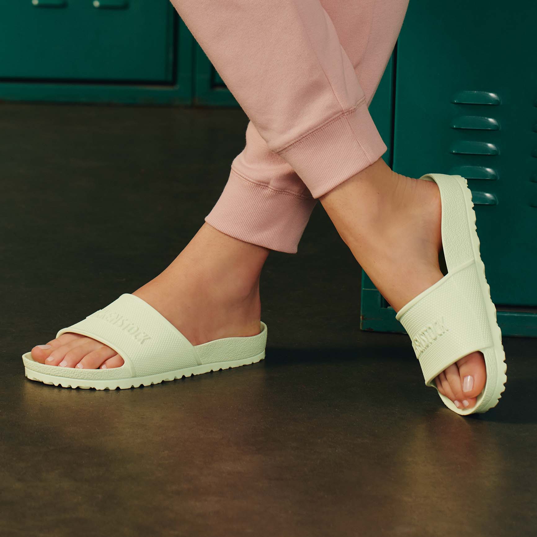 Birkenstock Barbados EVA Faded Lime     