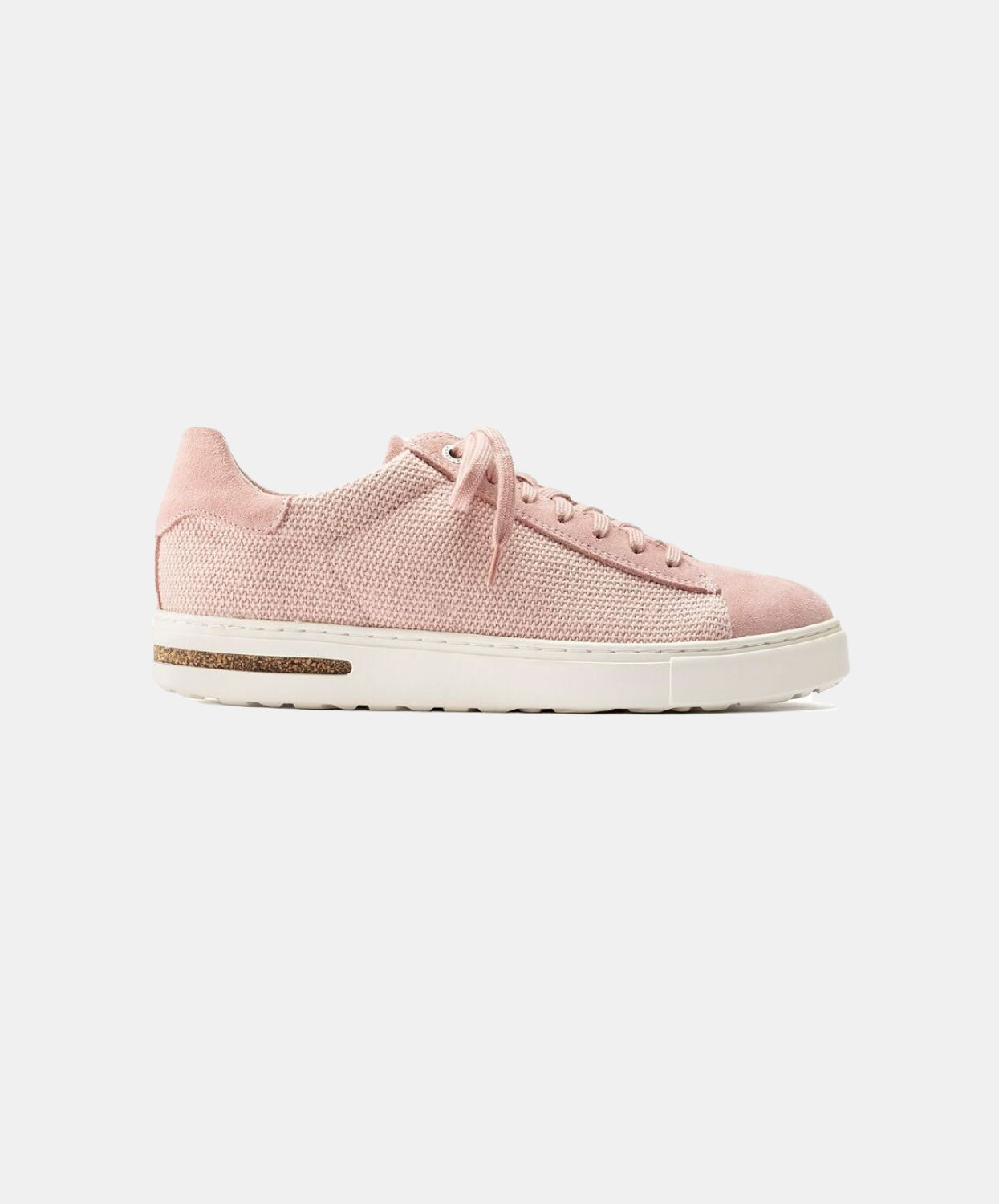 Birkenstock Bend Suede Leather/Canvas Soft Pink Sneakers