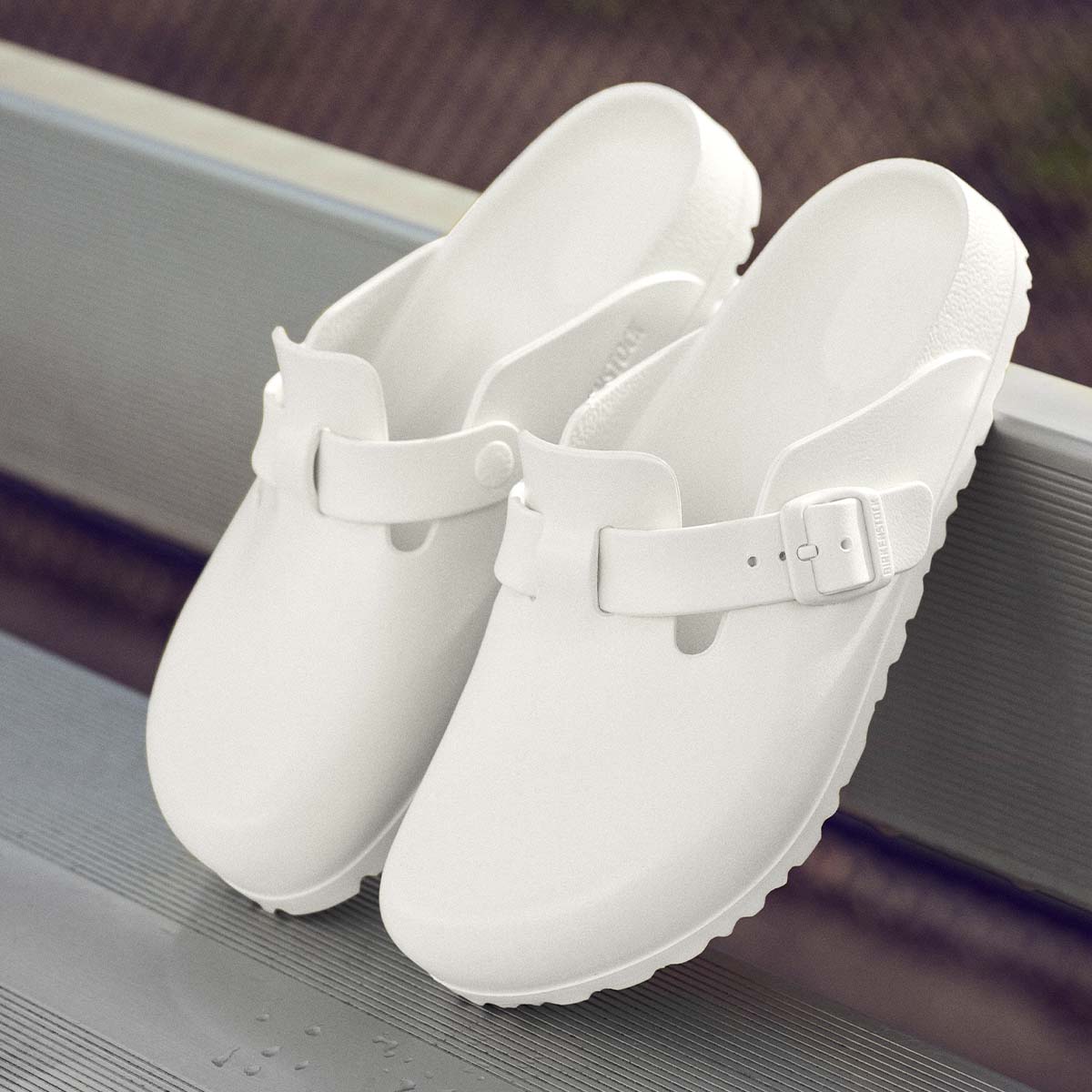 Birkenstock Boston EVA White    