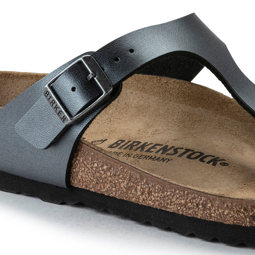 BIRKENSTOCK GIZEH 1021428 METALLIC BLACK BF