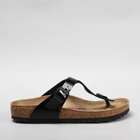 BIRKENSTOCK GIZEH 43661 BF BLACK PATENT