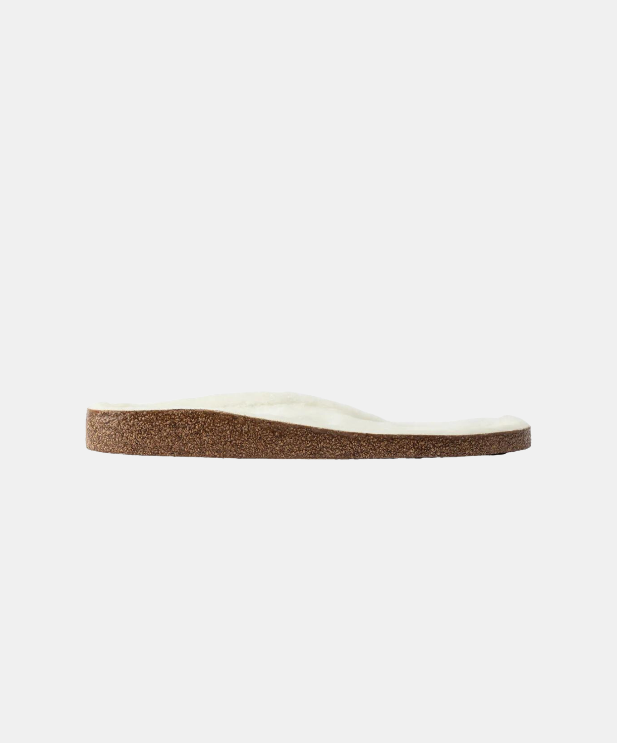 Birkenstock Home Shoes Shearling White Footbed