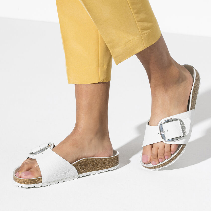     Birkenstock Madrid Big Buckle White