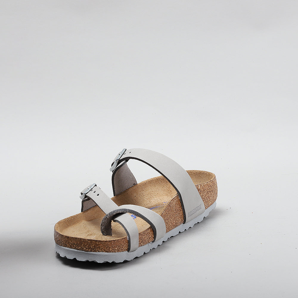 BIRKENSTOCK MAYARI 1023577 SFB DOVE GREY NUBUCK LEATHER