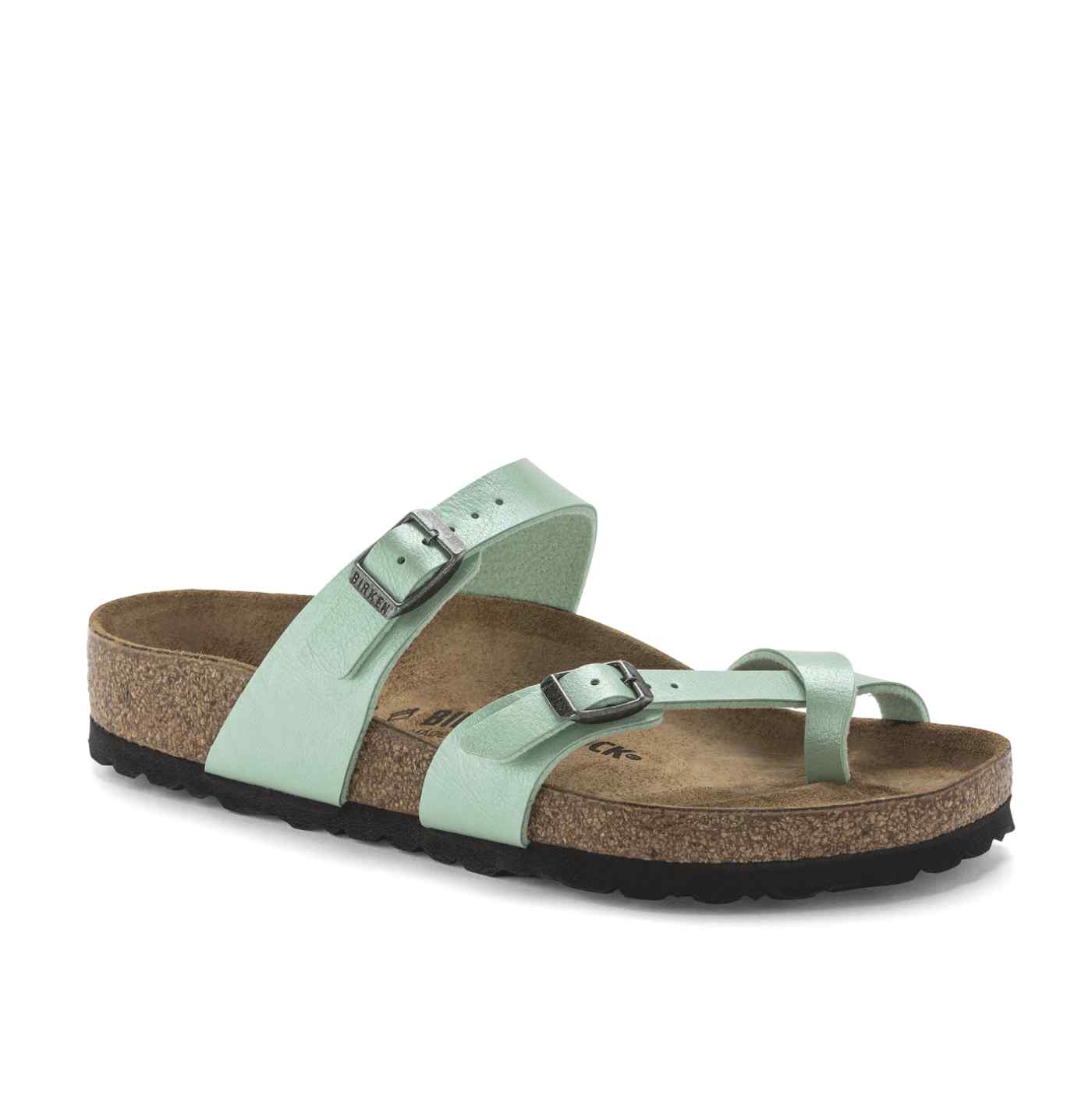 Birkenstock Mayari Birko-Flor Graceful Matcha Sandals