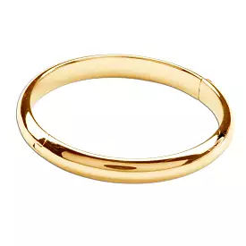 Cherished Moments Classic 14K Gold-Plated Bangle