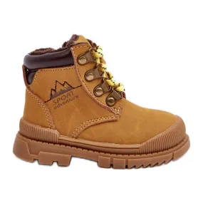 Children's Camel Walter Insulated Boots brown