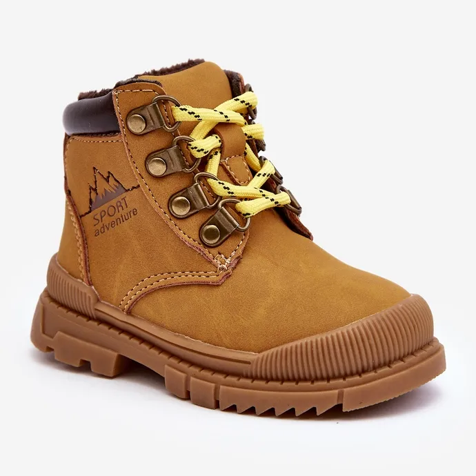 Children's Camel Walter Insulated Boots brown