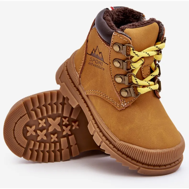 Children's Camel Walter Insulated Boots brown