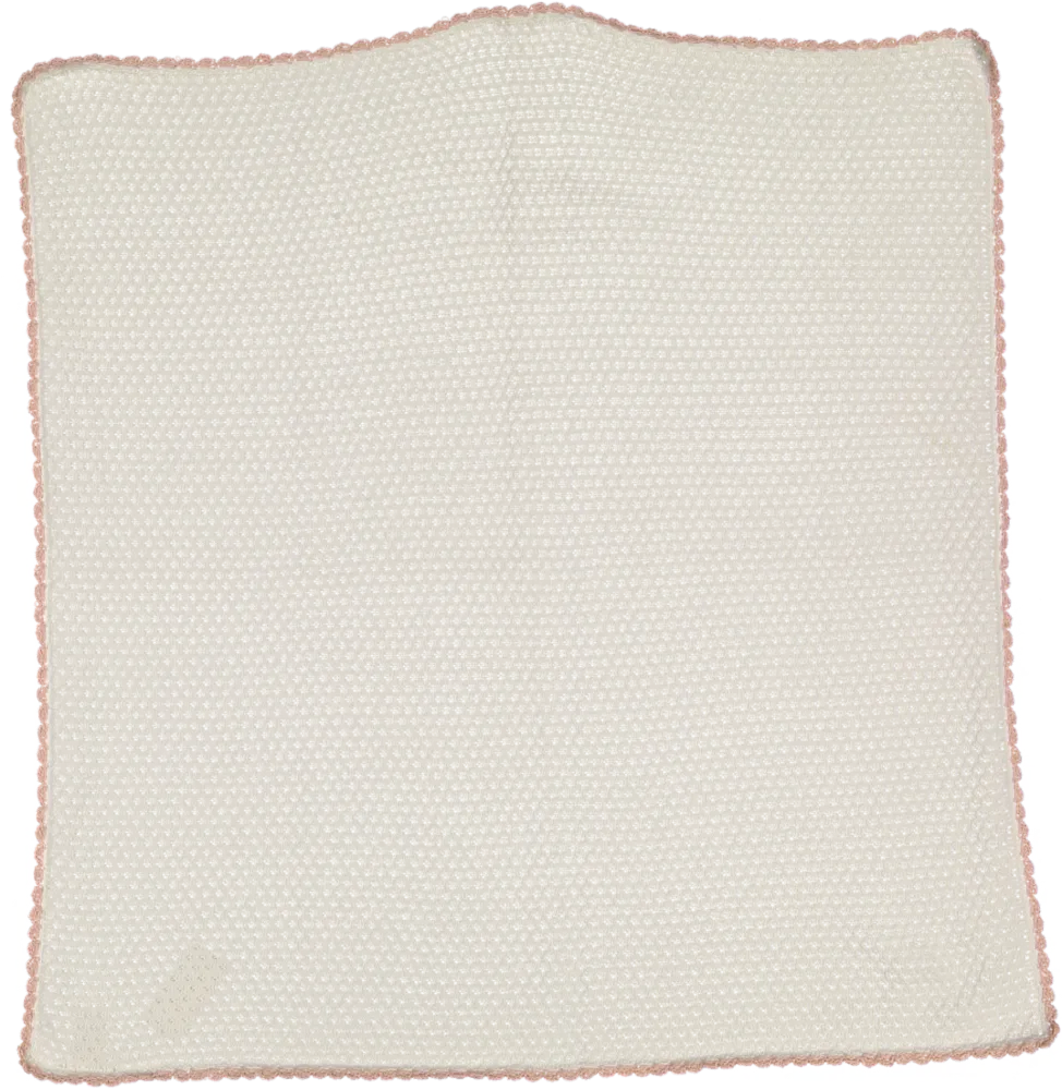 CJ29050-BLANKET-Off White/Rose