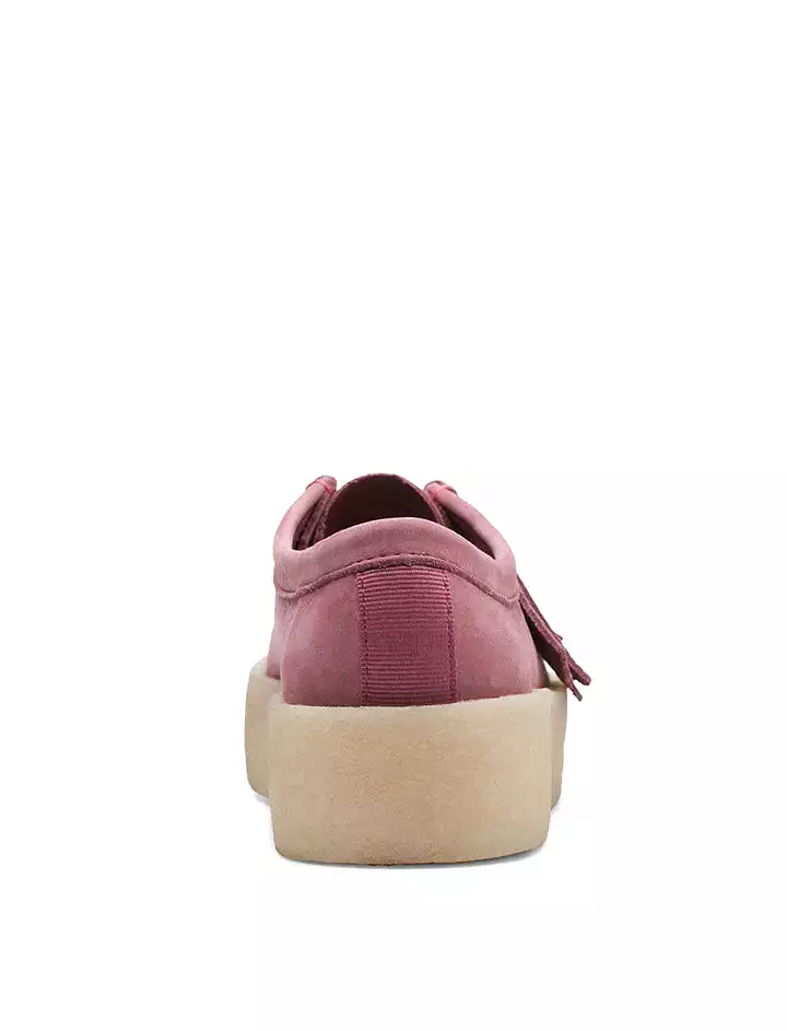 Clarks Originals Wallabee Cup Shoes Pink Nubuck