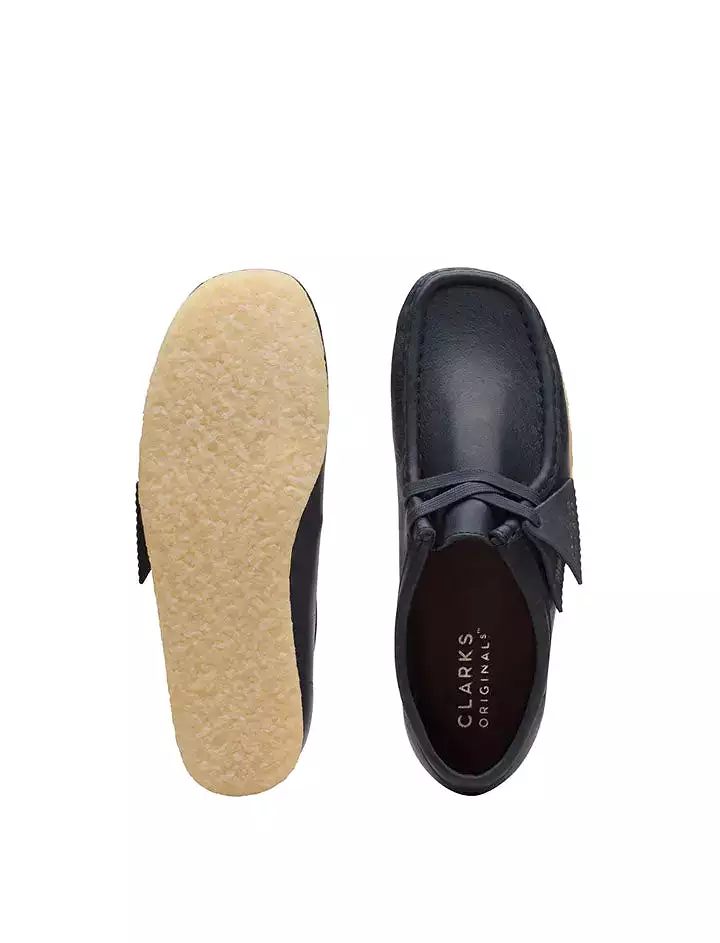 Clarks Originals Wallabee Navy Leather