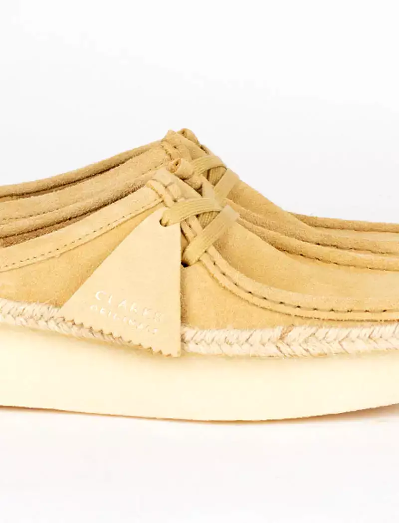 Clarks Originals Womens Wallabee Lo Maple Suede