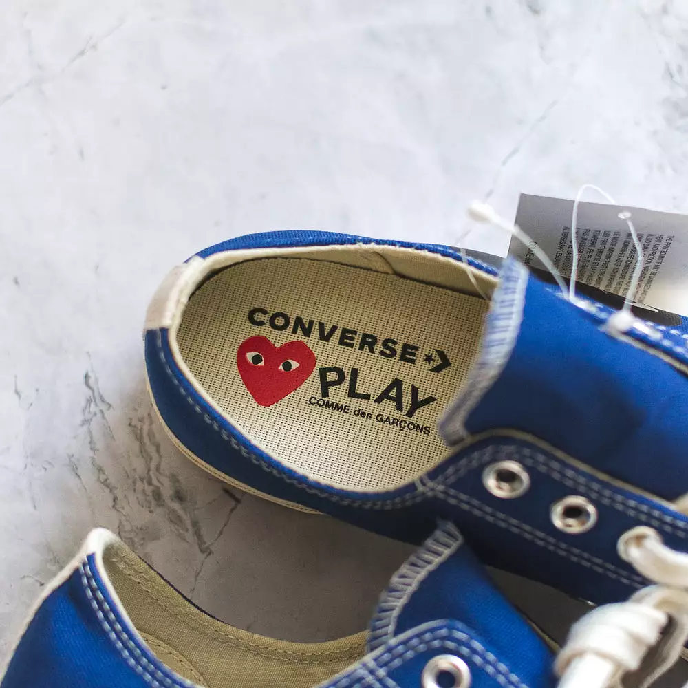 Converse Chuck Taylor All-Star 70 Ox Comme des Garcons PLAY Blue Quartz