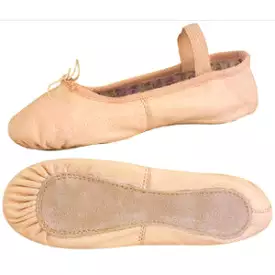 Danshuz Child Full-Sole Leather Ballet Shoes - 112