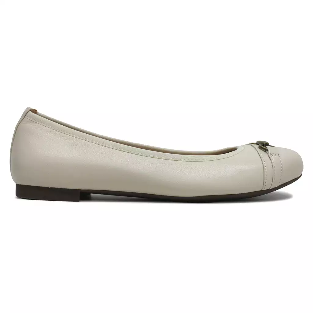 Delanie Leather Textile Women's Ballet Shoes