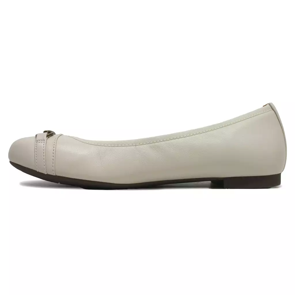 Delanie Leather Textile Women's Ballet Shoes