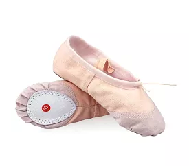 DoGeek Ballet Shoes Ballet Flats Women Ballet Pumps Slippers Pilates Shoes Yoga Shoes Dance Shoe Gymnastics Split Soft Canvas Fl