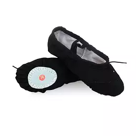 DoGeek Ballet Shoes Ballet Flats Women Ballet Pumps Slippers Pilates Shoes Yoga Shoes Dance Shoe Gymnastics Split Soft Canvas Fl