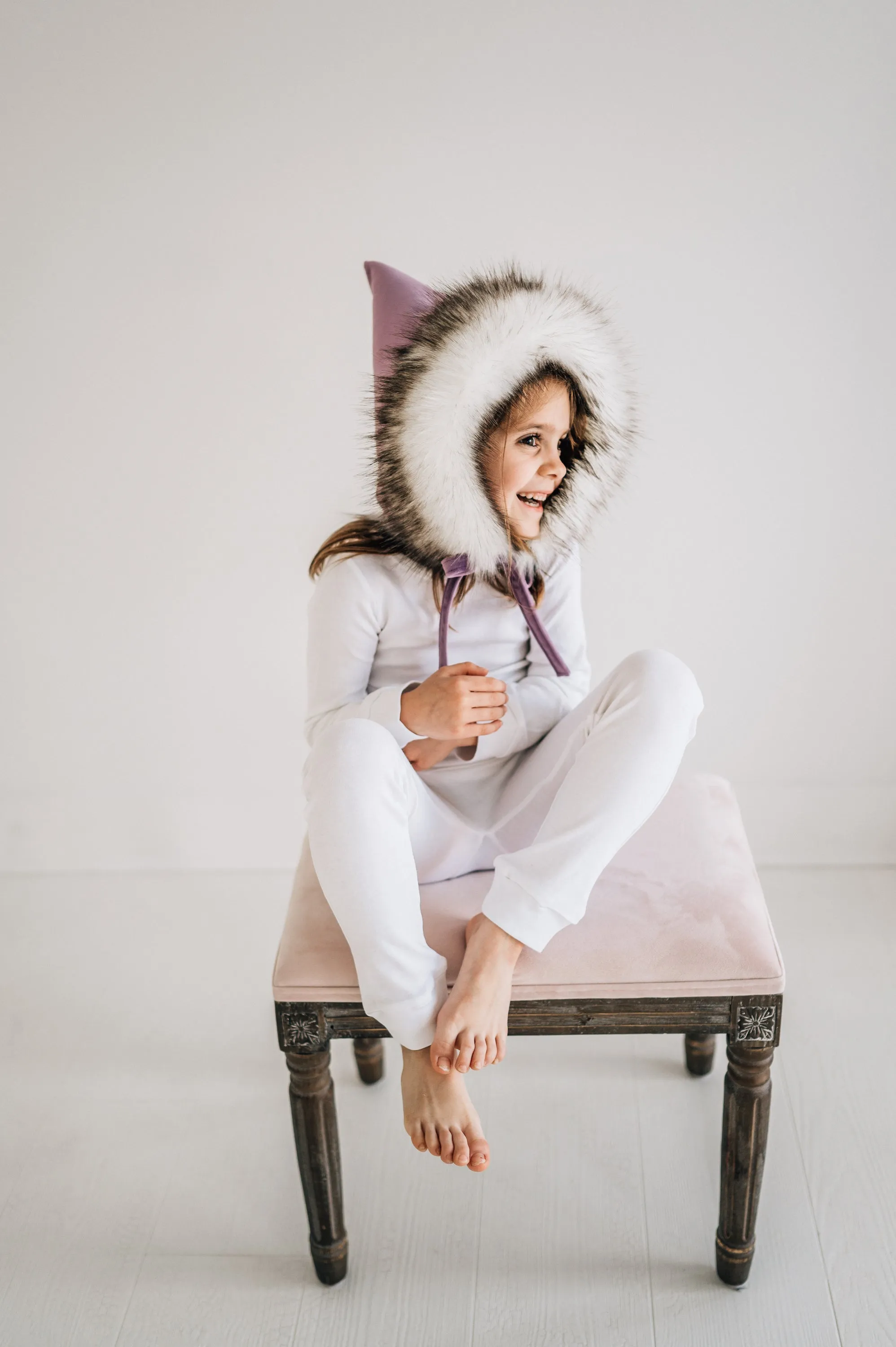 FINAL SALE - Organic Pajama Set -  WHITE