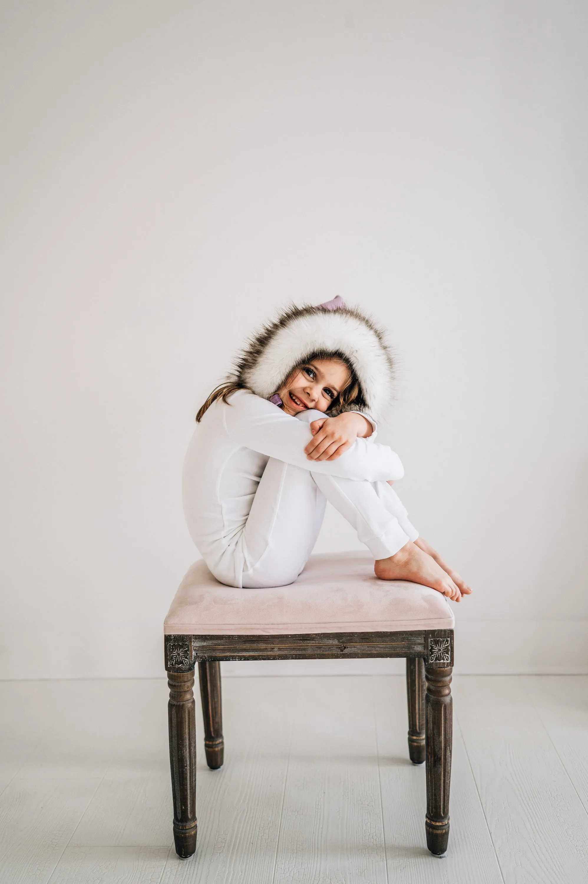 FINAL SALE - Organic Pajama Set -  WHITE