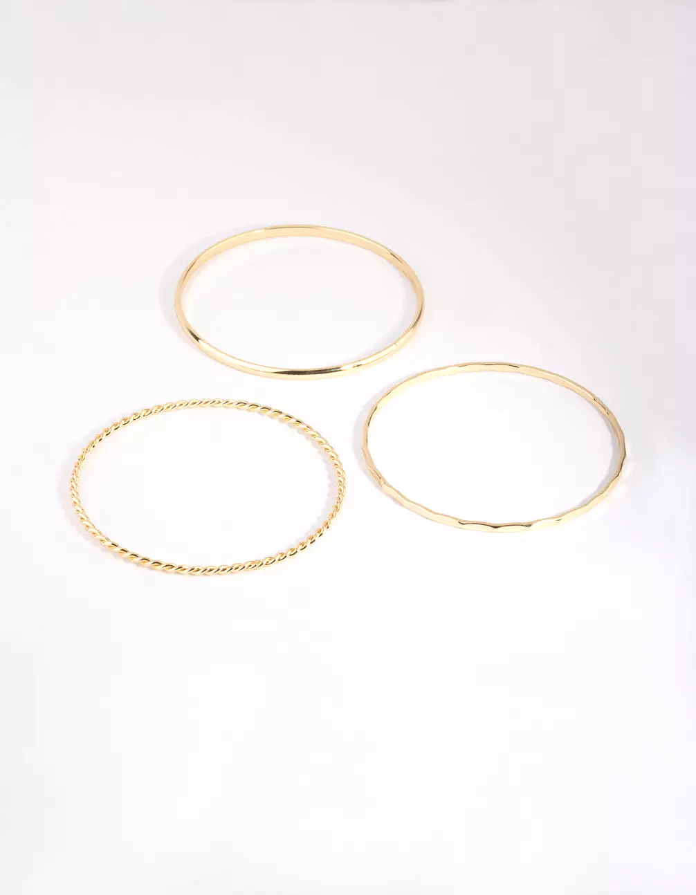 Gold Plated Mixed Bangle Pack