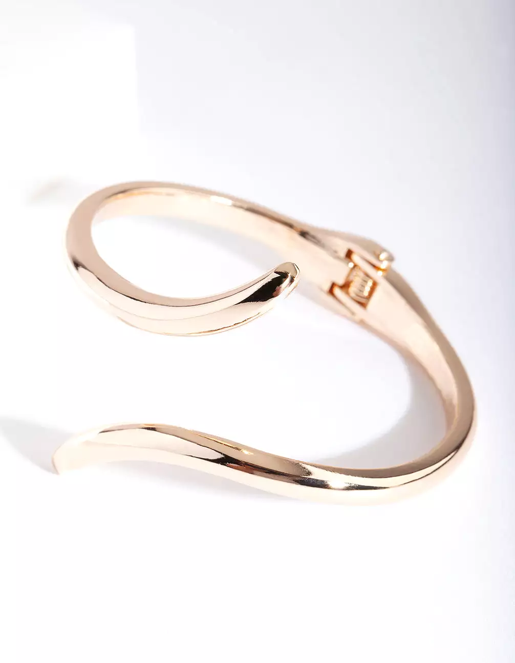 Gold Wrap Clamp Bangle