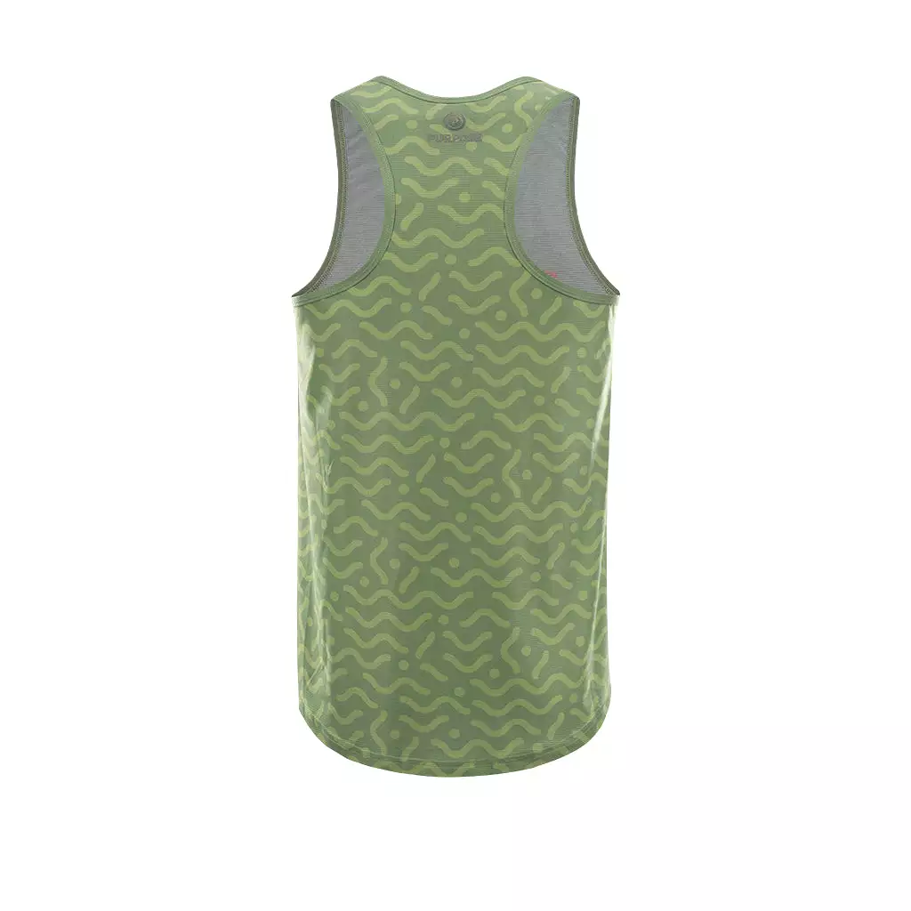 Hypermesh ELITE Running Singlet (Quartz Green)