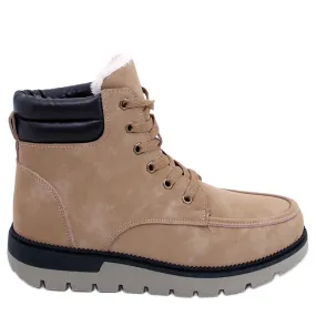 Insulated boots from Germano Camel beige