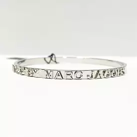 Marc Jacobs Logo Bracelet Bangle Silver 1PC