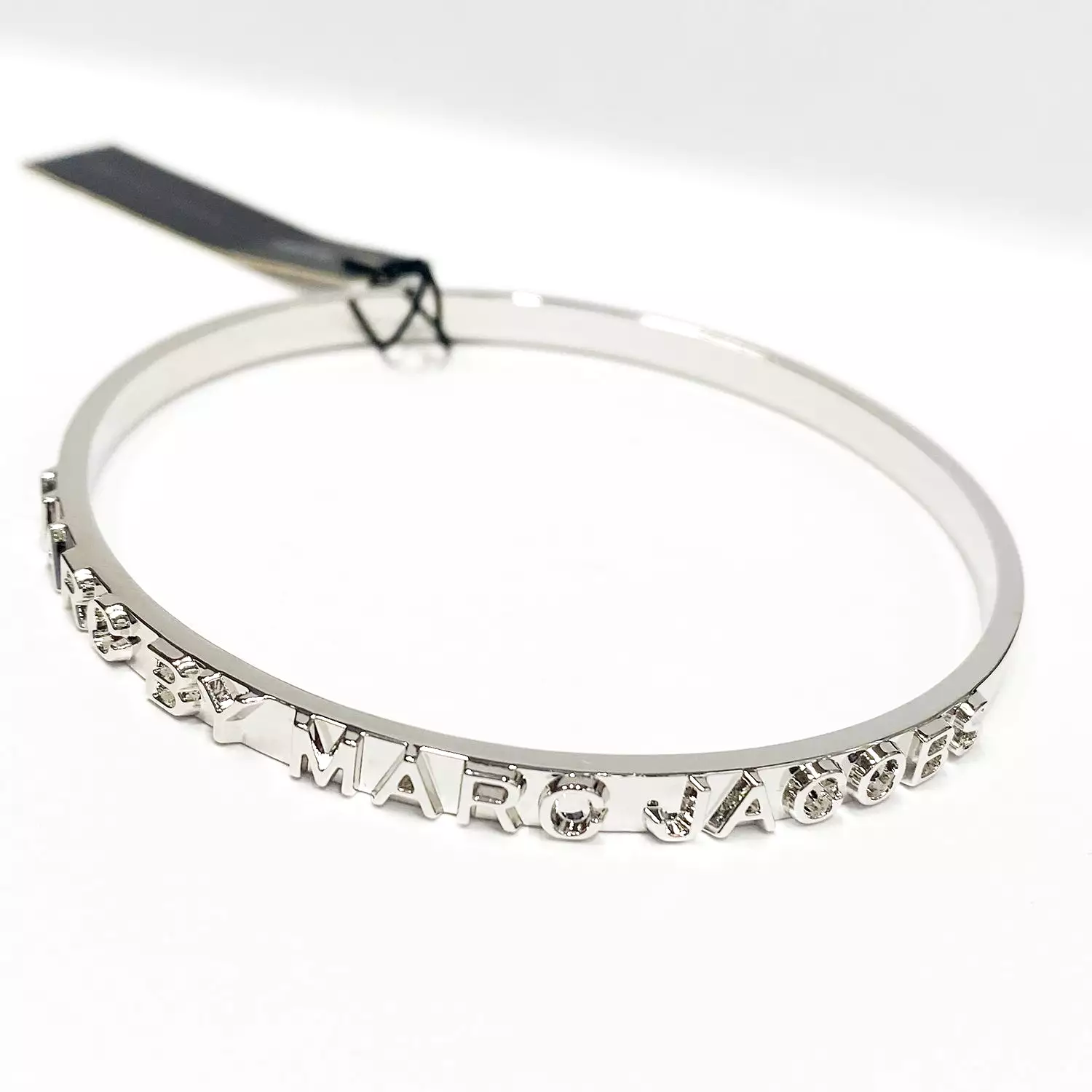 Marc Jacobs Logo Bracelet Bangle Silver 1PC