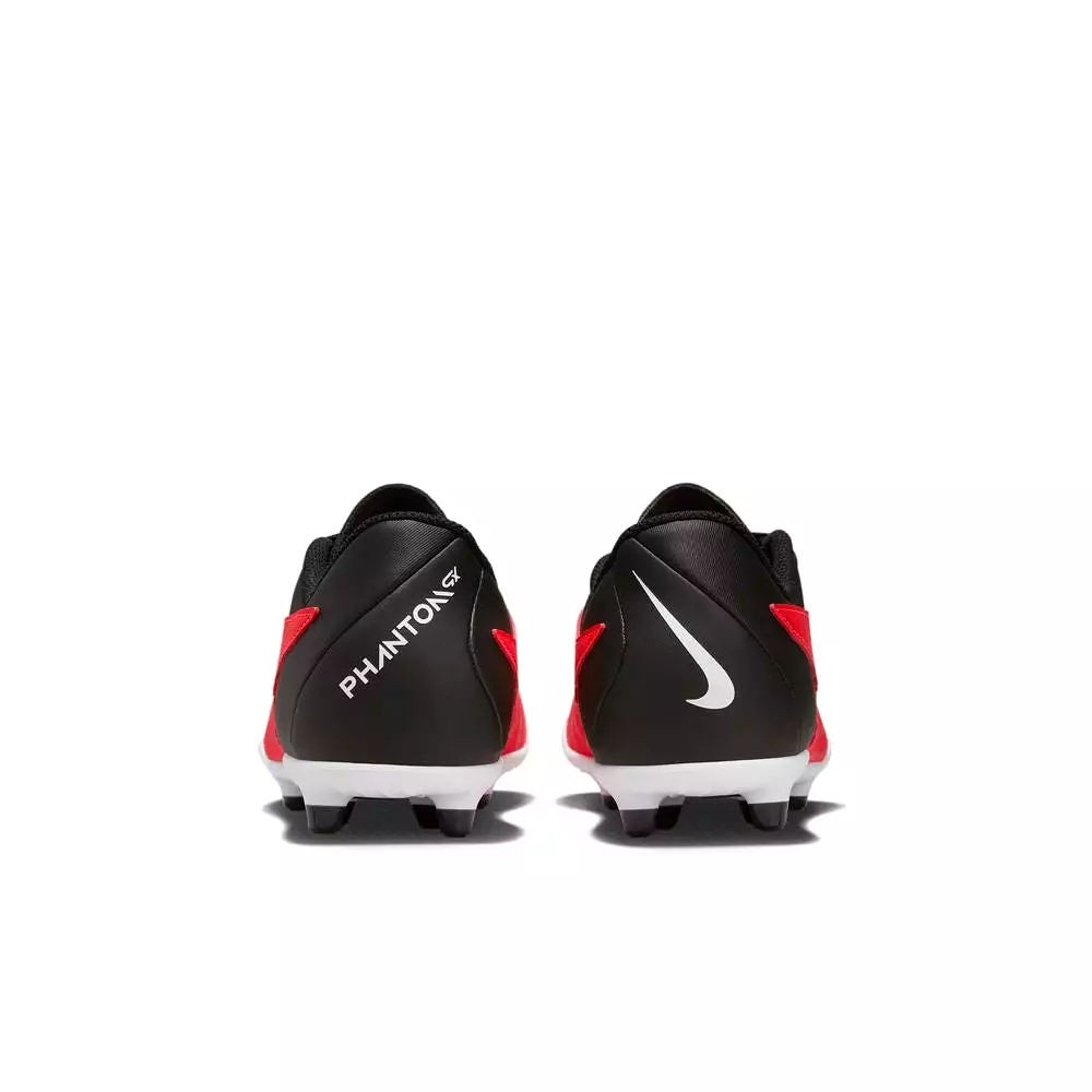 Nike Phantom GX Club FG Jnr Football Boots (Bright Crimson/Black/White)