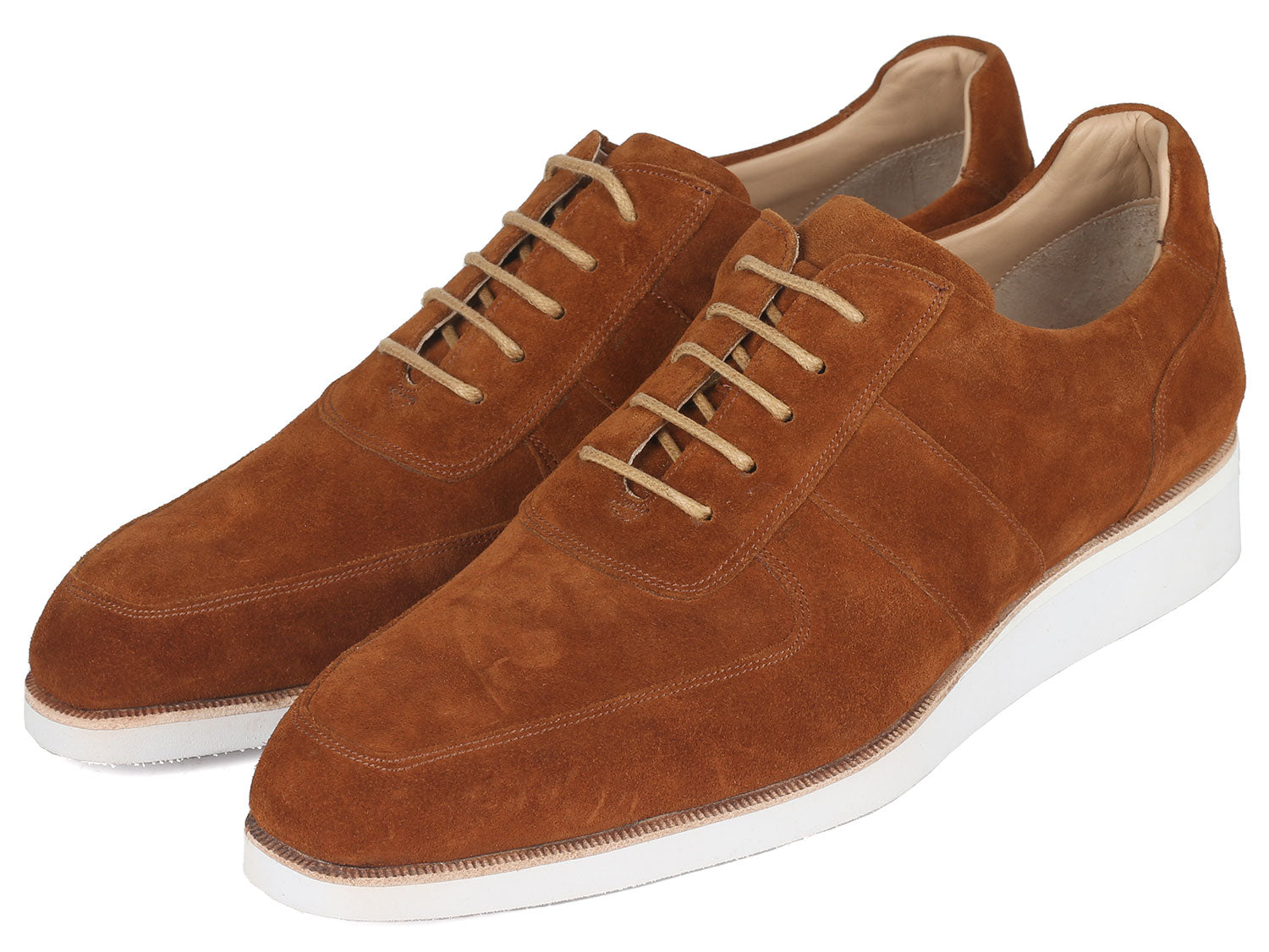 Paul Parkman Men's Casual Shoes Camel Suede - 192-SD-CML