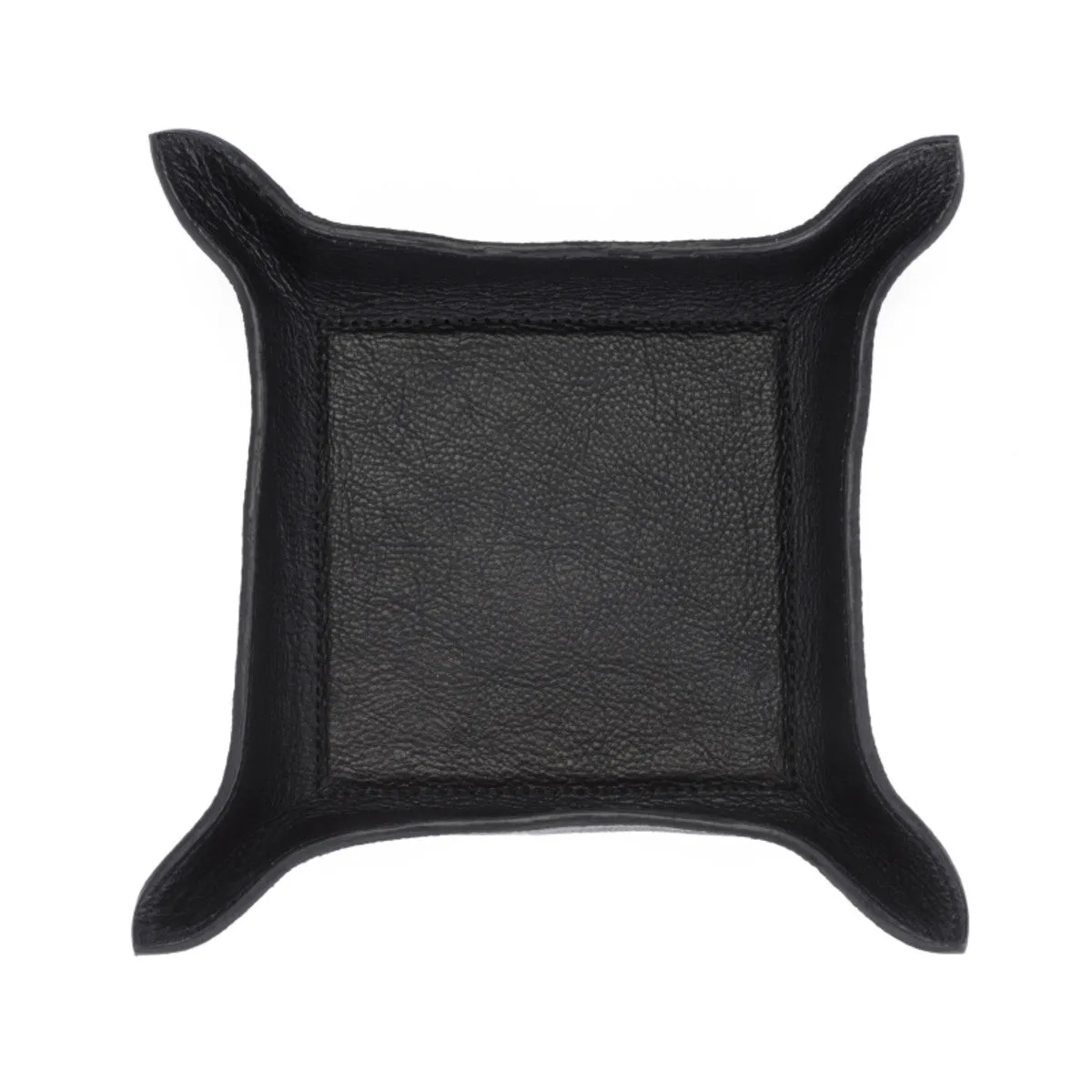 PERRY LEATHER VALET TRAY BY BOULEVARD