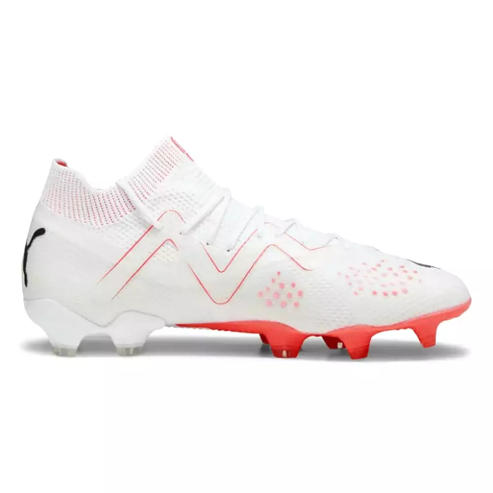 Puma Future Ultimate FG/AG Football Boots (White/Black/Fire Orchid)