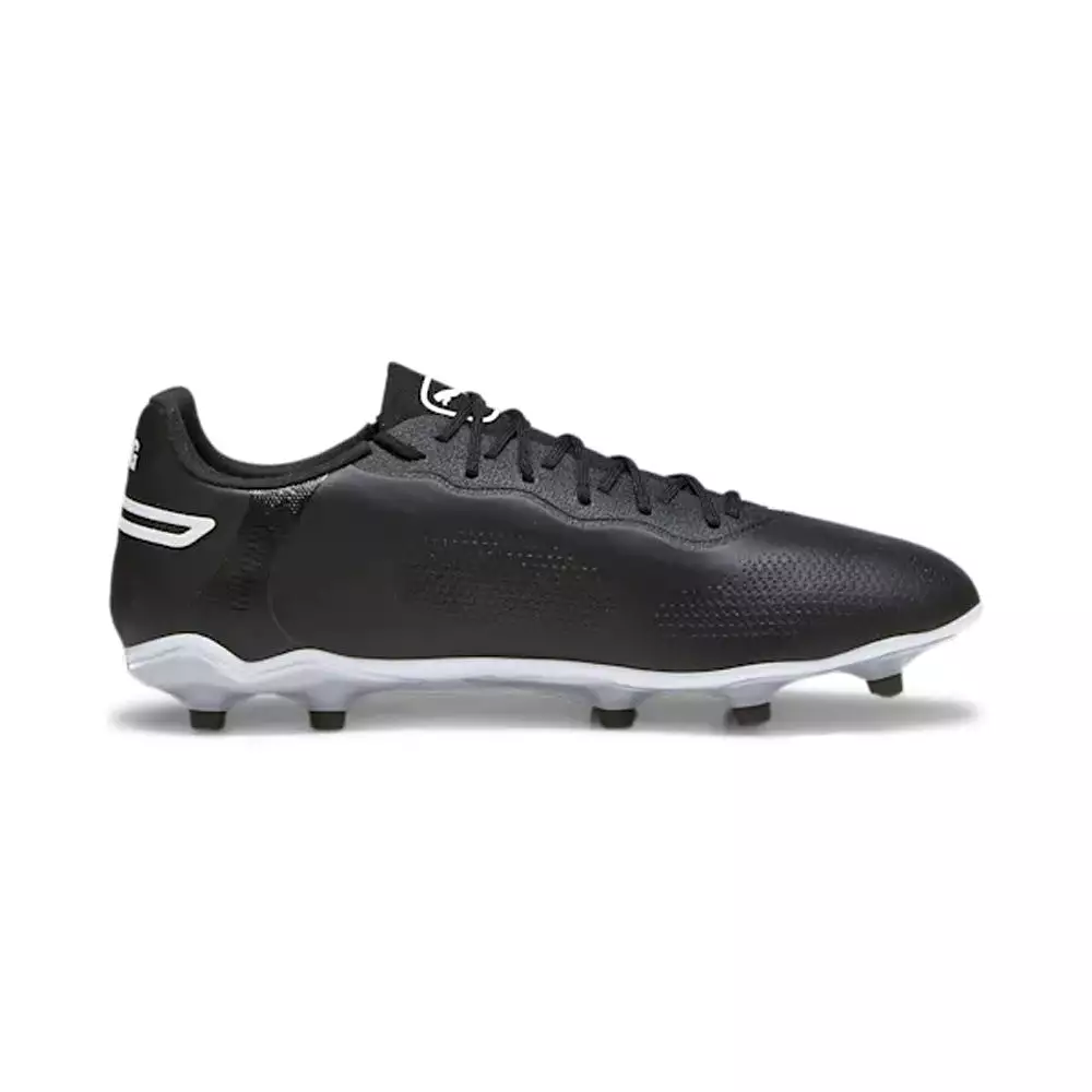 Puma King Pro FG/AG Football Boots (Black/White)