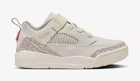 Spizike Low Preschool Basketball Shoes (Sail/University Red/Coconut Milk)