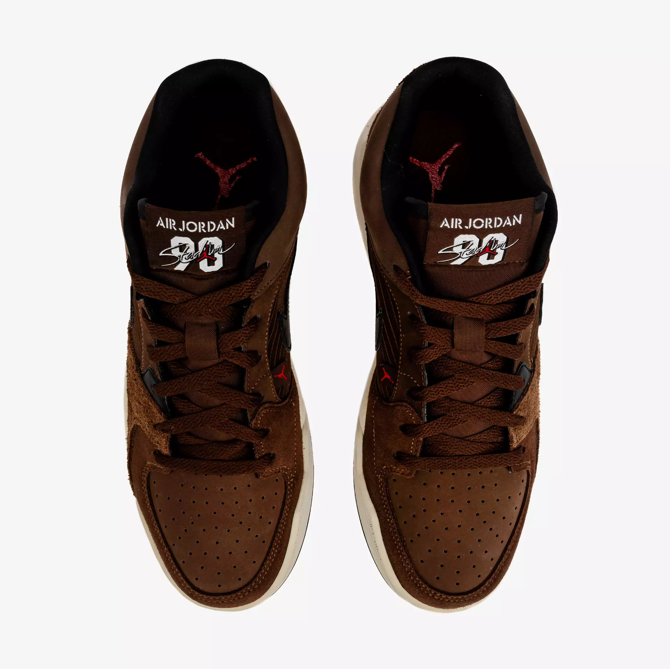 Stadium 90 Mens Basketball Shoes (Brown)