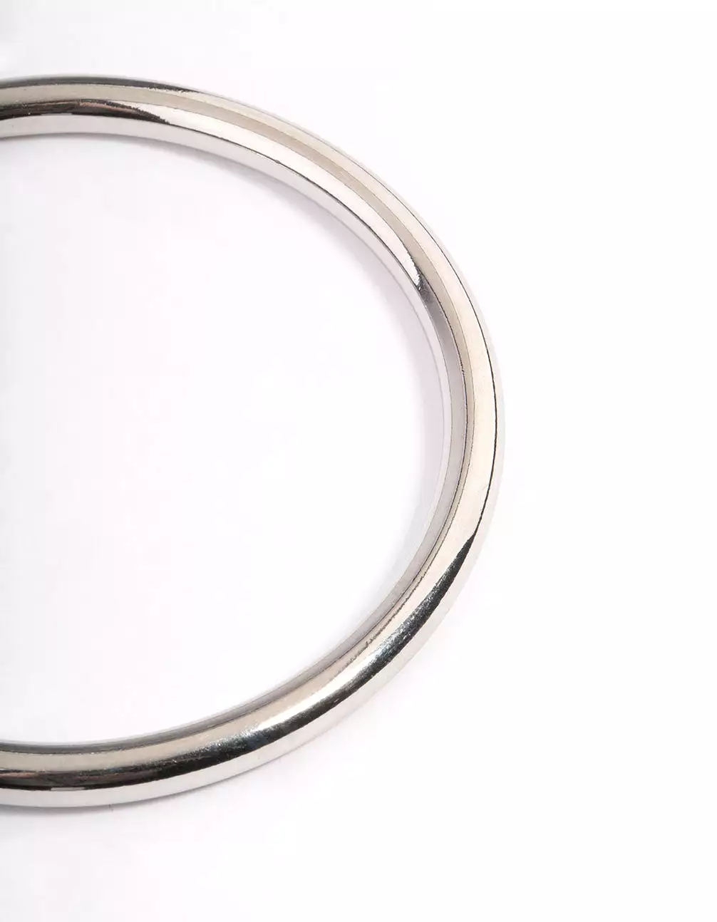 Stainless Steel Statement Round Bangle