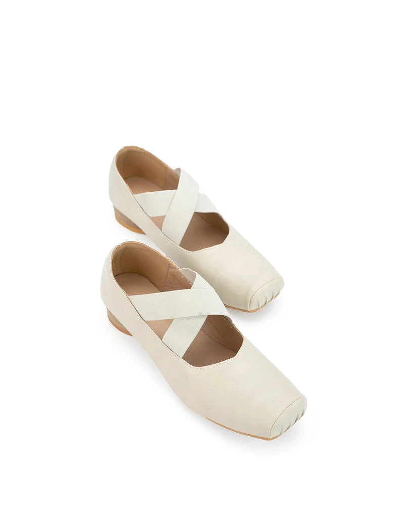 Stretchy Crisscross Strap Comfortable Ballet Flats